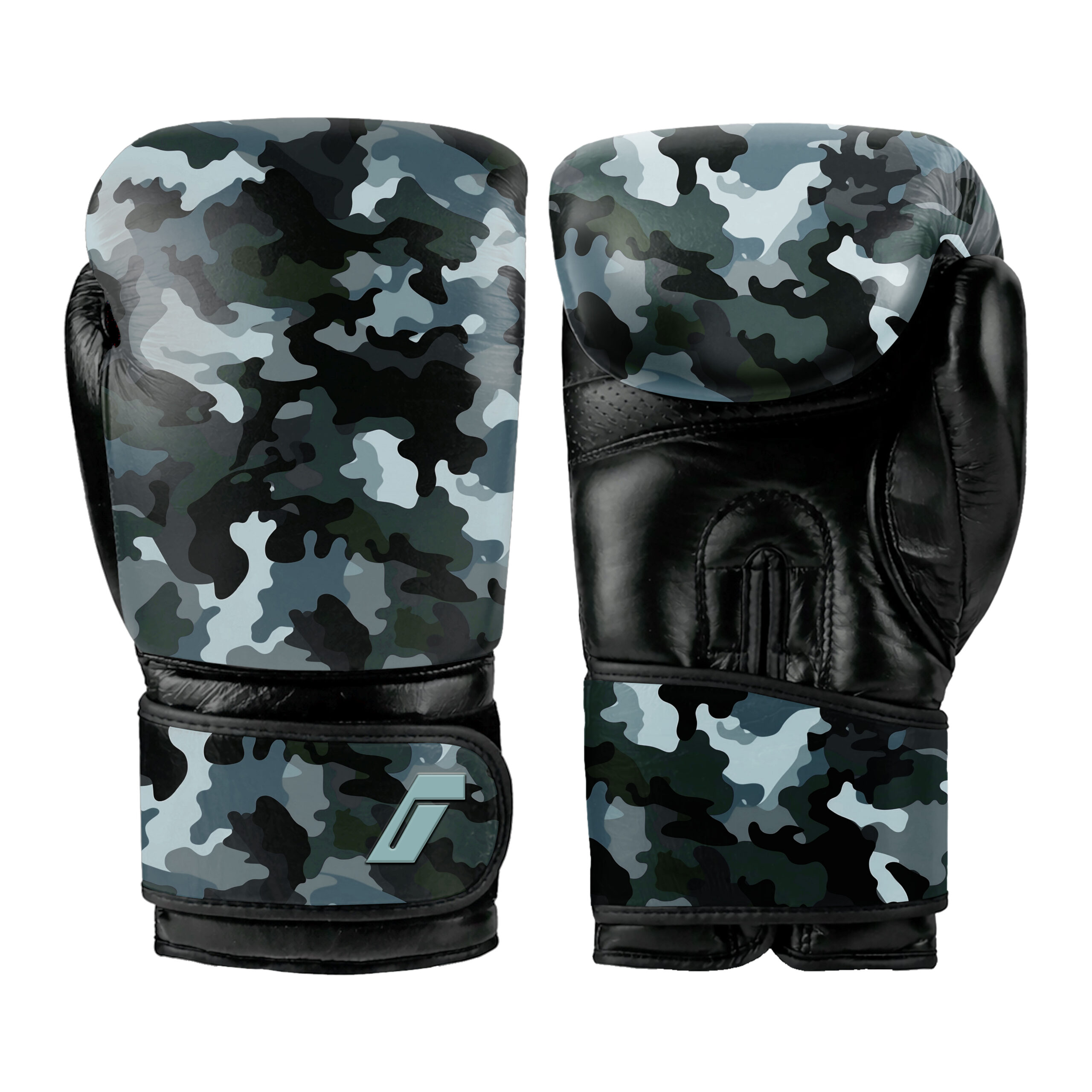 Military Camouflage PU Leather Boxing Gloves MCF-90